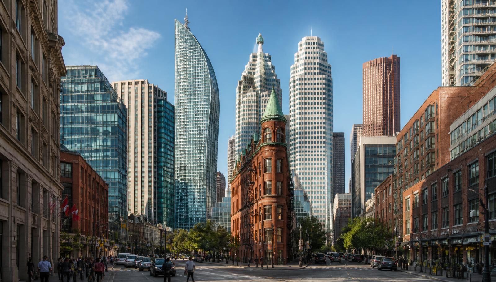 Downtown Toronto architecture
